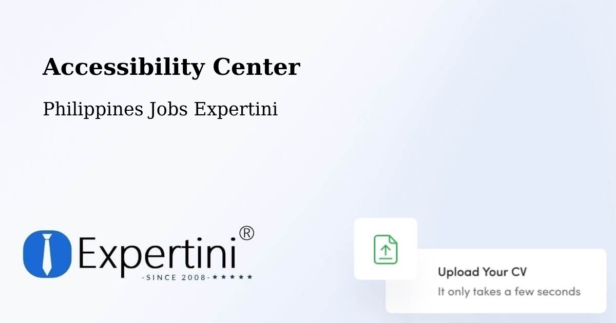 Accessibility Statement – Tambak - Philippines Jobs Expertini