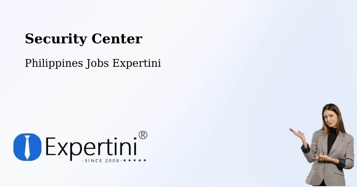 Security & Compliance – Tambak - Philippines Jobs Expertini