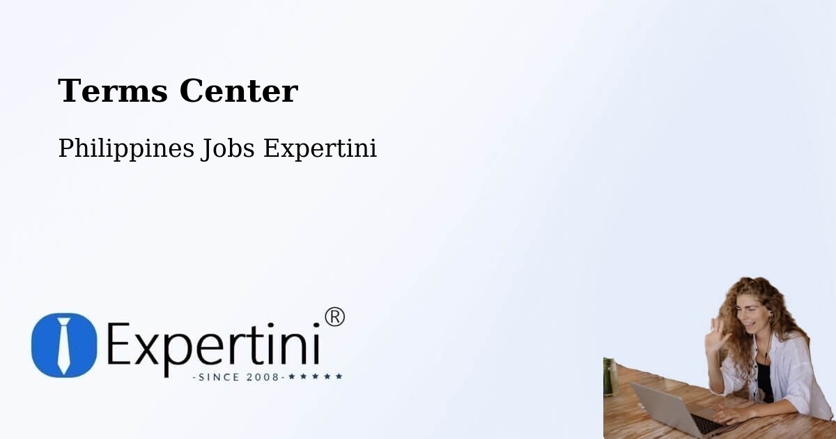 Terms of Service – Tambak - Philippines Jobs Expertini